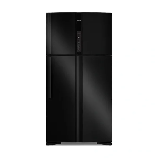 ثلاجة هيتاشي بابين 24.8 قدم، 700 لتر، انفيرتر، أسود,موديل R-V905PS1KV-1U